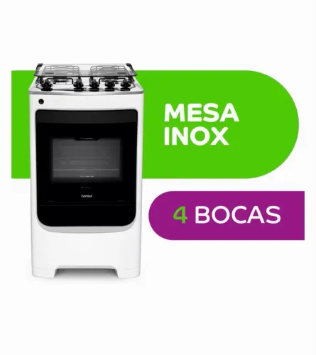 Fogão Cônsul NOVO Nota Fiscal Meu Nome