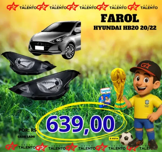 FAROL HB20 HYUNDAY