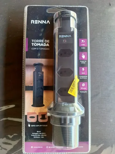 Torre de tomada retrátil- NOVA