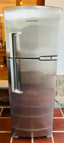 Geladeira Brastemp Clean Duplex Frost Free/Inox