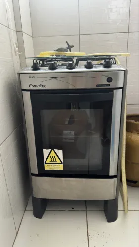 Fogão Esmaltec Inox