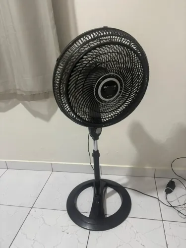Ventilador Mondial de Coluna 8 Pás - Preto