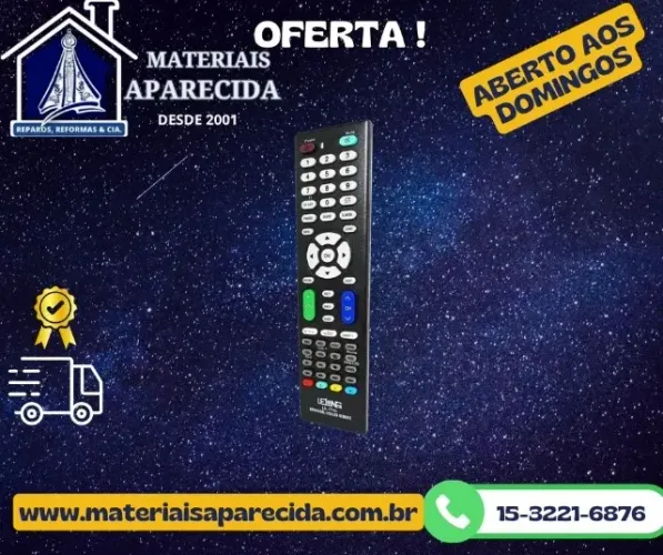 Controle Remoto para Tv Universal Smart 7740