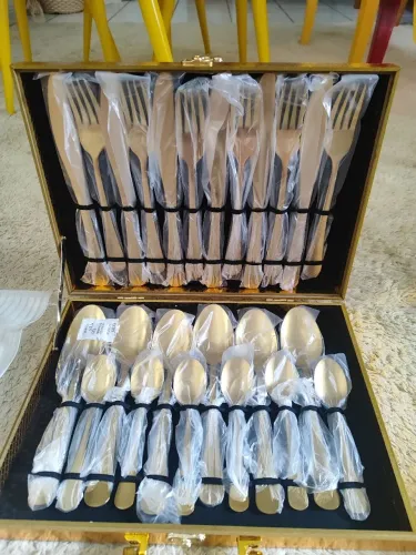 Faqueiro Importado 24 pcs com Maleta