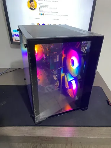 CPu Gamer Intel Core i7 7700 4.6Ghz 16GB Ssd 256GB + 500HD Rx 580 8gb Gigabyte