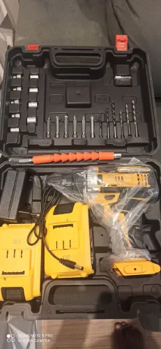 Parafusadeira/furadeira 48v 2 baterias