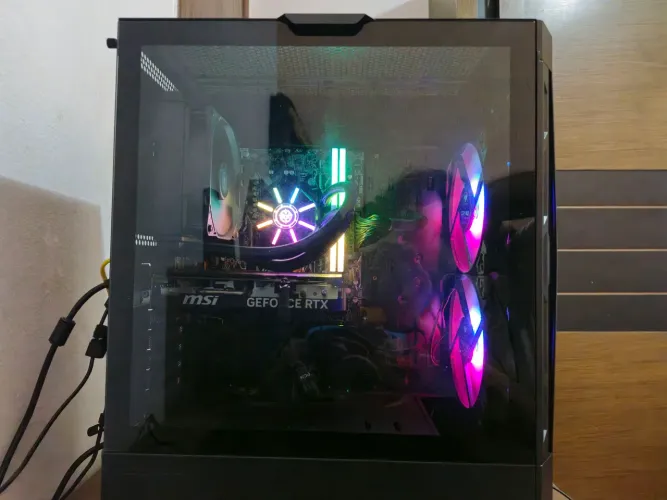 Pc gamer Ryzen 5 5600, RTX 4060 Ti, 16gb e 1tb ssd nvme m.2