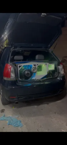 Som automotivo trio