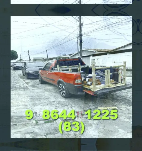 Frete! Transporte de cargas em Mangabeira + Bessa + Cristo. Faça sua cotação!