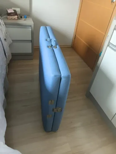 Maca de Massagem Portátil Dobrável Azul - Excelente Estado