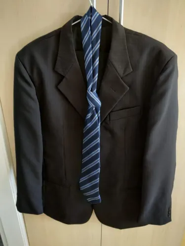 Terno preto masculino TAM 44
