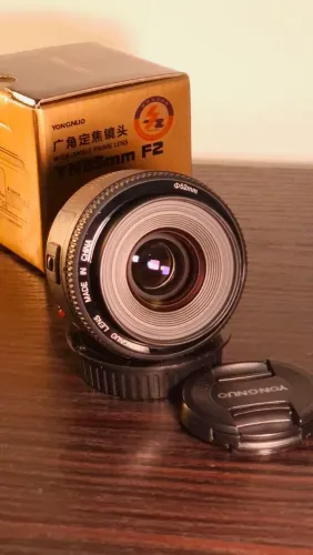 Lente yongnuo 35mm f2 para canon