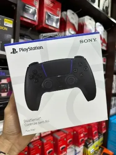 Controle PS5 Preto Joystick Dualsense Ps5 Original Entrega Grátis DF