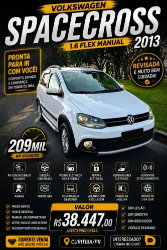 Volkswagen Spacecross 1.6 MI Total Flex 8V 2013