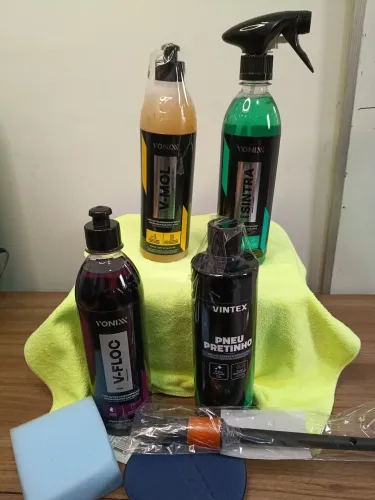 Kit vonnix lavagem automotiva nocotnunca usada ainda disponível