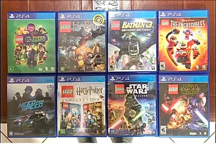 JOGOS PS4.