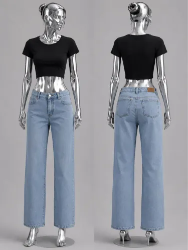 Calça Jeans Reta Tam 38 (USADA)