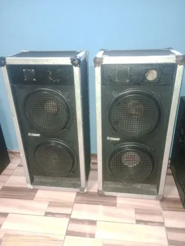 Par de caixas acústicas Staner 4 auto falantes de 12 polegadas