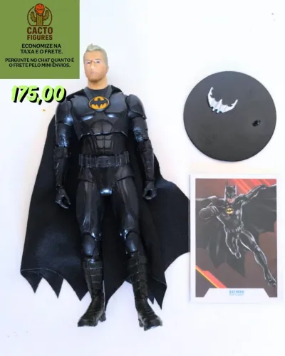 DC MULTIVERSE MCFARLANE BATMAN FILME THE FLASH MICHAEL KEATON