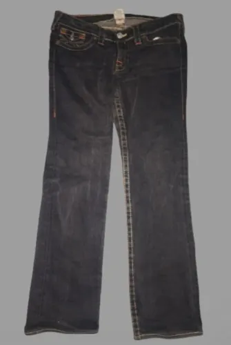 Calça TRUE RELIGION preta bootcut Billy 