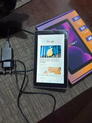 Tablet positivo Vision Tab 7 novo! 1 semana de uso. Na caixa!