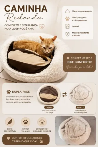 Caminha super fofa para pet