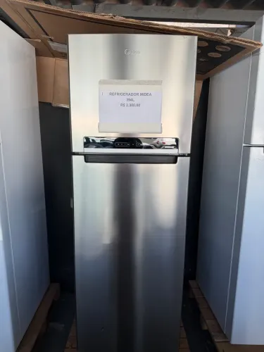 Refrigerador Midea 394L Inox NOVA