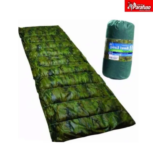 Colchonete Camping Solteiro com Sacola para Transporte