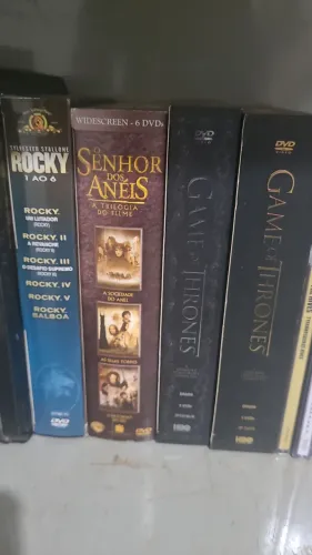 Lote de box dvds