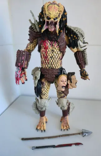 NECA PREDATOR BAD BLOOD ? RARÍSSIMO! COMPLETO E IMPONENTE