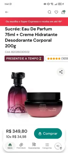 Eau de parfum+hidratante