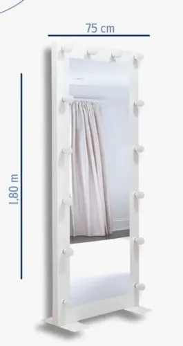 Moldura de led para vidro de corpo inteiro