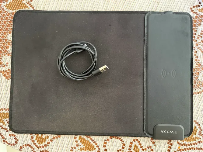 Mouse Pad Com Carregador Wireless Vx Case