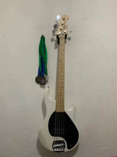Contrabaixo J.bass Seven 5 Cordas Sjb-57 Wh Com Bag