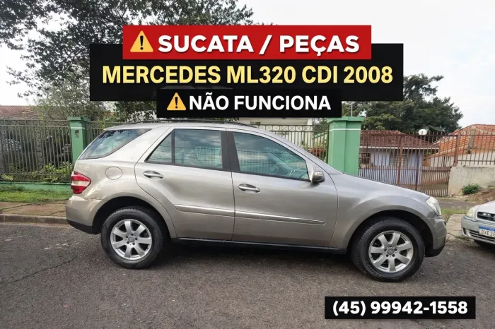 Mercedes-Benz ML-350 3.0 V6 4X4 Diesel 2011