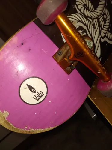 Skate Semi Profissional Completo - Vela Maple 7 Lâminas