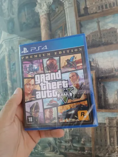 GTA 5 - Novo/Lacrado - Jogo para PS4 (Compatível com PS5)