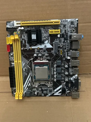 Placa-mãe B75 LGA 1155 + processador Intel Core i5-3470 de 3ª geração,