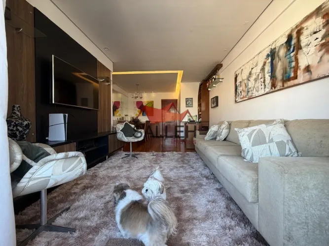 Amplo apartamento, 03 quartos, 01 suíte, 02 vagas e lazer completo