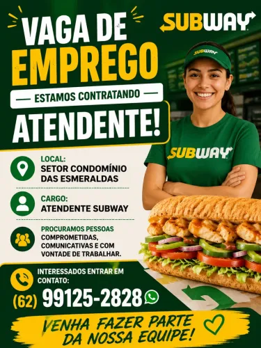 Vaga escala 6x1?