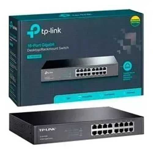 SWITCH TP  LINK  16 PORTAS GIGA TL-SG1016D 