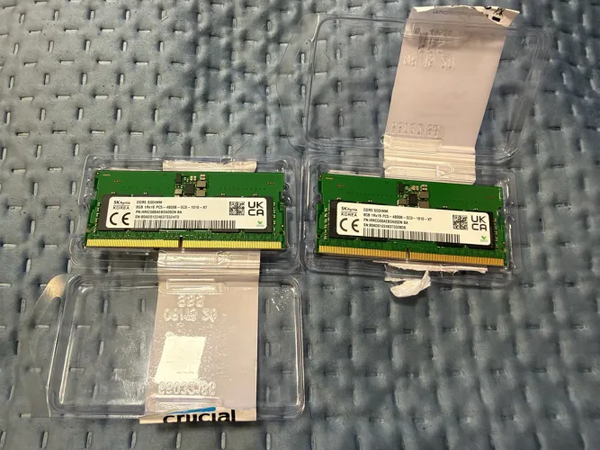 Memória 16 GB 2x8 DDR5 4800Mhz CL40 SK Hynix (NOVA)