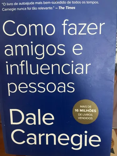 livro como fazer amigos e influenciar pessoas