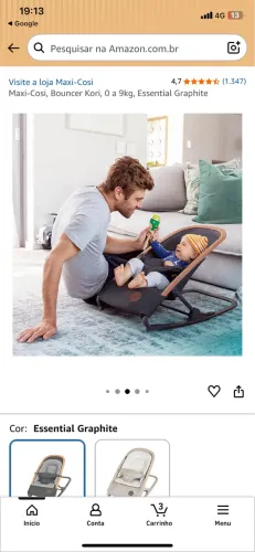 Cadeira de balanço Maxi Cosi 0-9kg