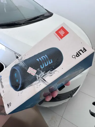 JBL, Caixa de Som Bluetooth, Flip 6 - Azul