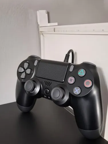 Controle ps4 USB, bluetooth com caixa 
