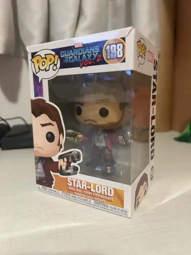 FUNKO POP STARLORD 198 GUARDIÕES DA GALÁXIA ORIGINAL 