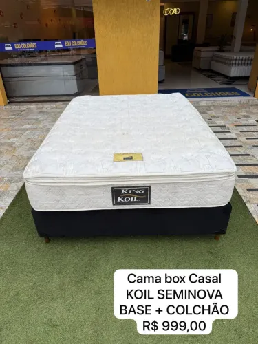 Cama Casal KOIL SEMINOVA TOP - ENTREGO 