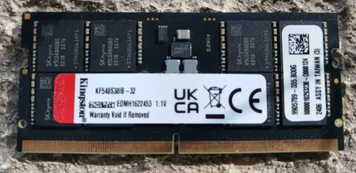 Memória RAM de Notebook DDR5 Kingston Fury Impact 32GB 4800Mhz