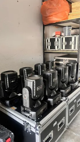 MOVING HEAD BEAM 100W DMX